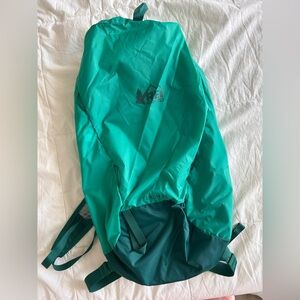 REI Co-op Flash 18 Backpack in Teal and Green